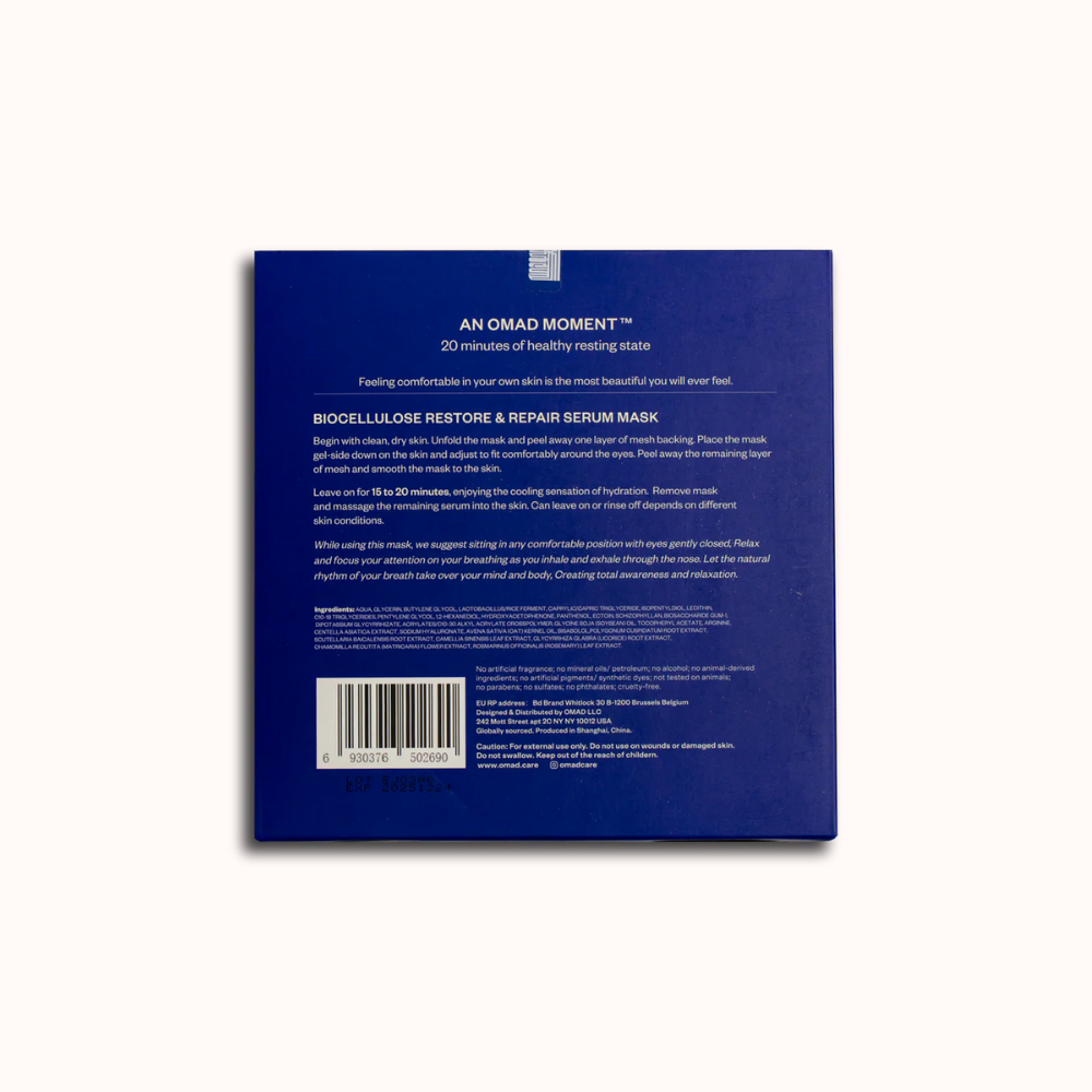 OMAD Biocellulose Restore & Repair Serum Mask